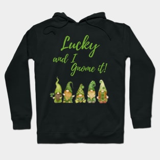 Lucky and I Gnome It Hoodie